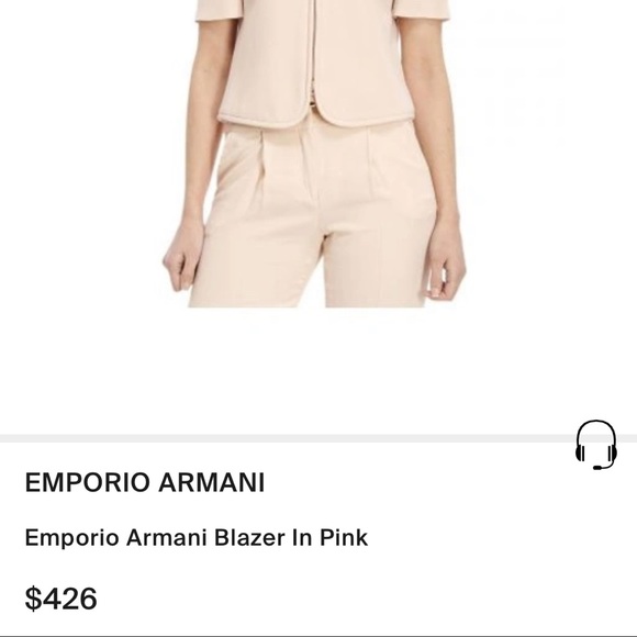 Short Sleeve Armani Blazer Size 42 - Picture 6 of 6